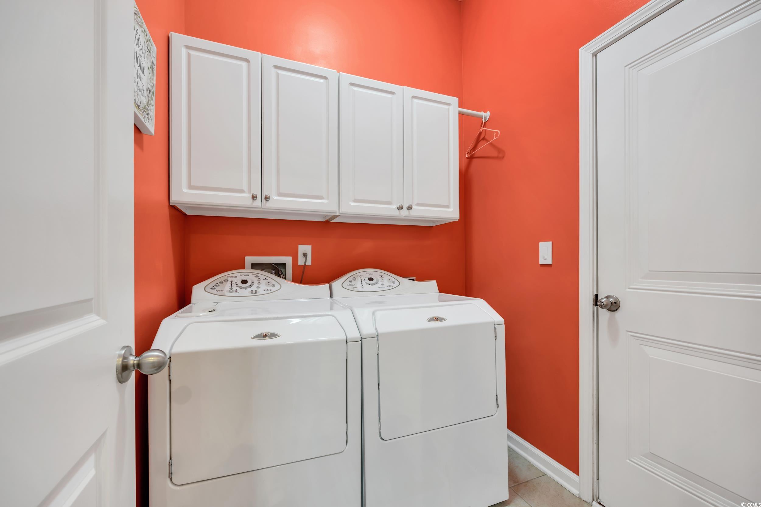 110 Summerlight Drive Murrells Inlet, SC 29576 - Photo 30 of 40 Clothes washing area with cabinets and separate wa