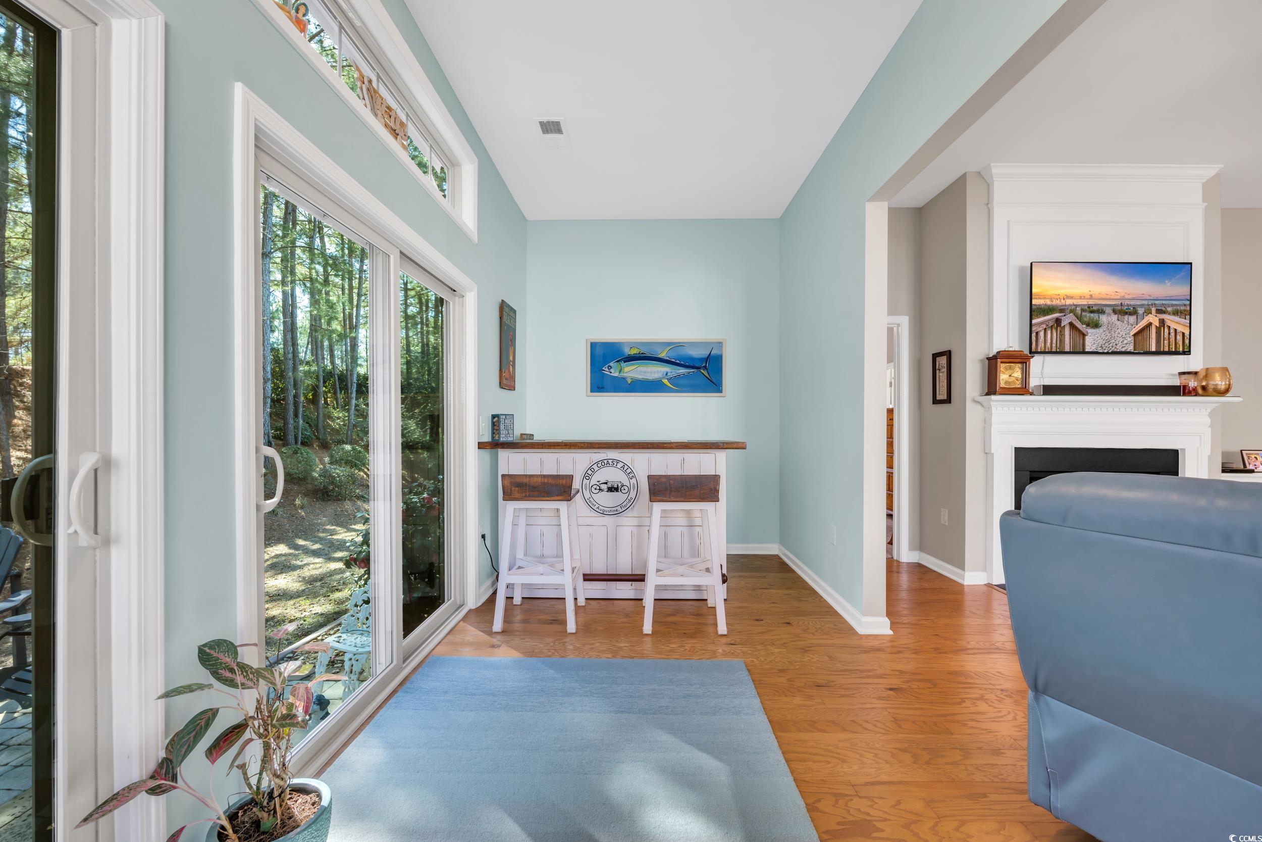 110 Summerlight Drive Murrells Inlet, SC 29576 - Photo 31 of 40 Home office featuring hardwood / wood-style floors