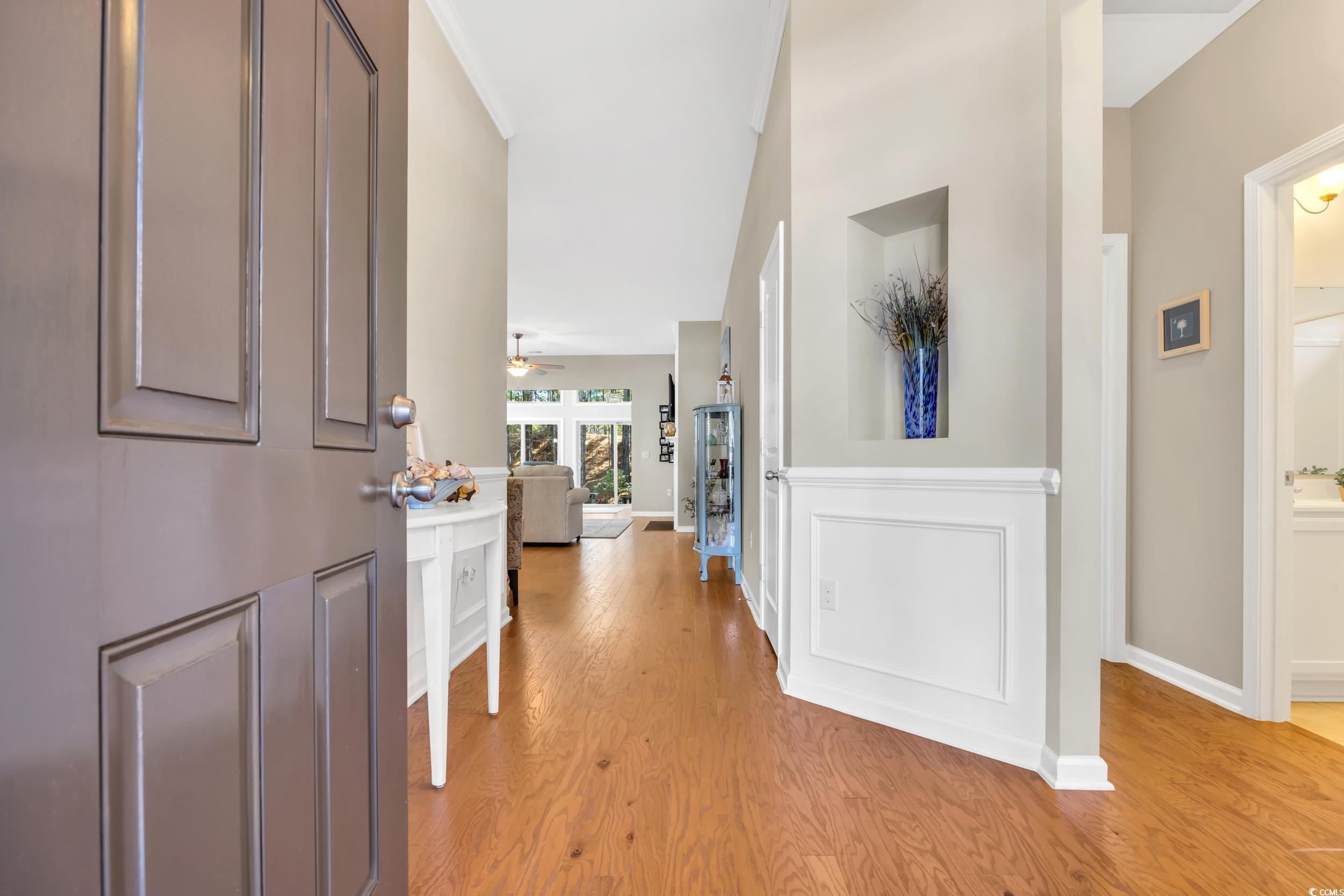 110 Summerlight Drive Murrells Inlet, SC 29576 - Photo 4 of 40 Foyer entrance featuring light hardwood / wood-sty