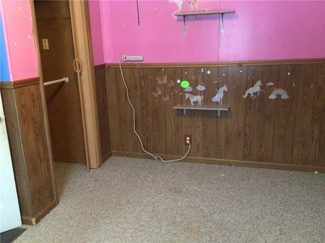 a view of a room with utility room