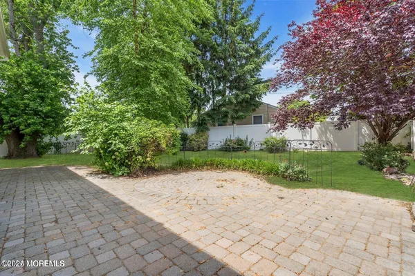 a pathway of a yard