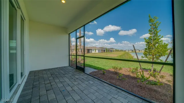a view of city from a balcony