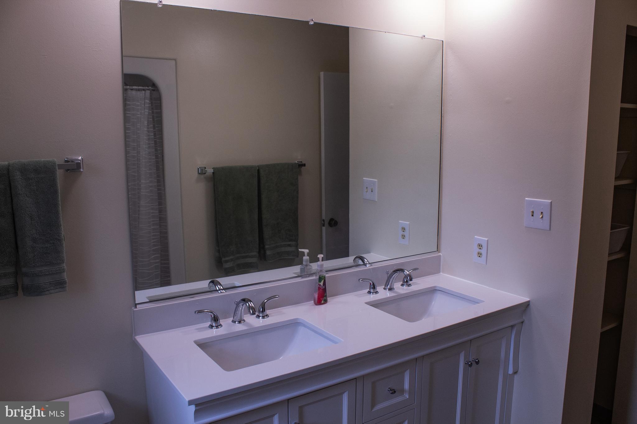 11616 Lucasville Road Manassas, VA 20112 - Photo 9 of 22 MAIN LEVEL BATH WITH DOUBLE BOWL VANITY