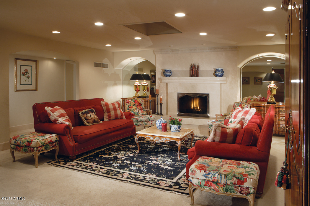 5315 East Paradise Canyon Road Paradise Valley, AZ 85253 - Photo 8 of 17 formal living room