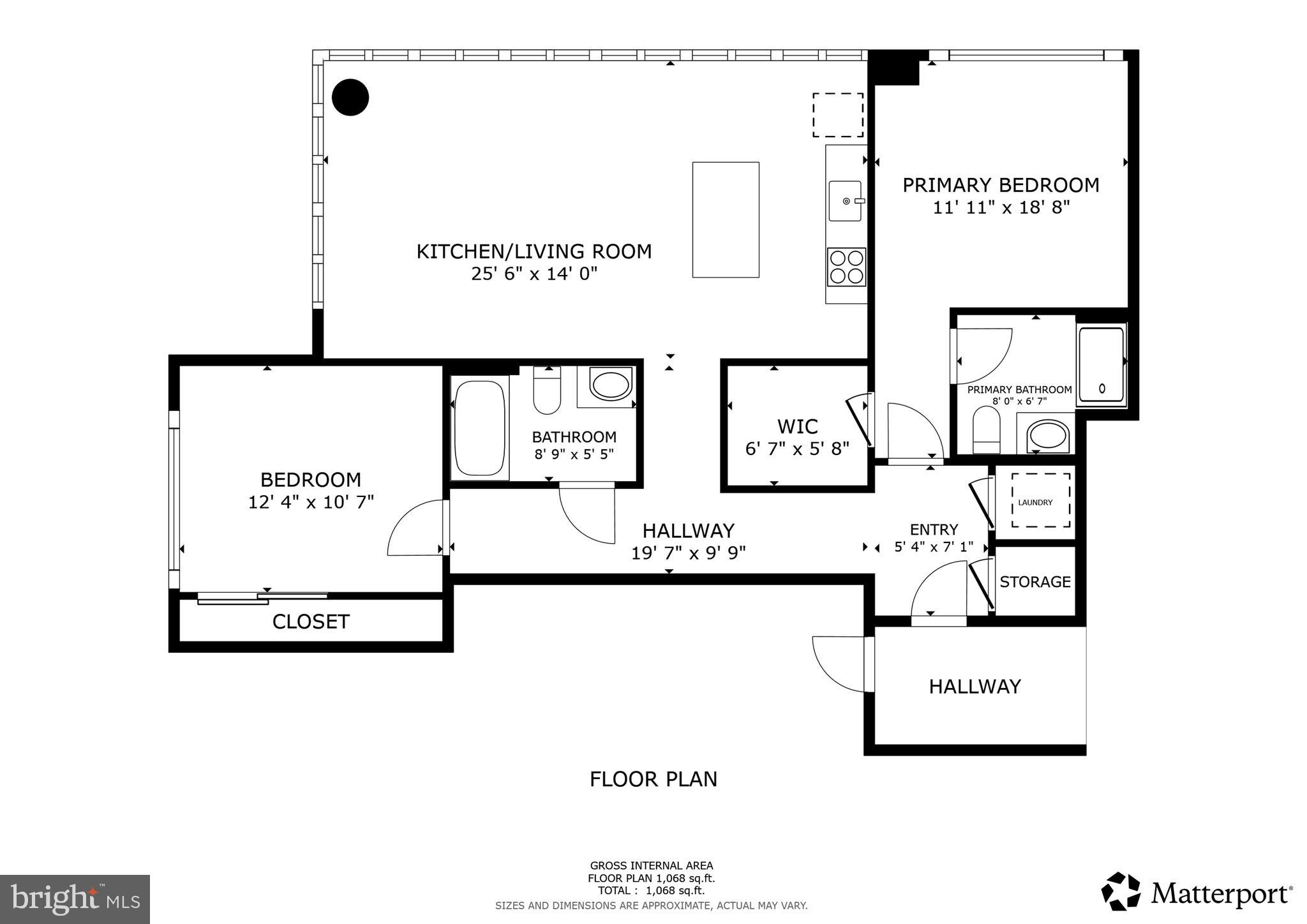 1300 4th Street Southeast, Unit 312 Washington, DC 20003 - Photo 23 of 39 a picture of a wall with a white and white kitchen