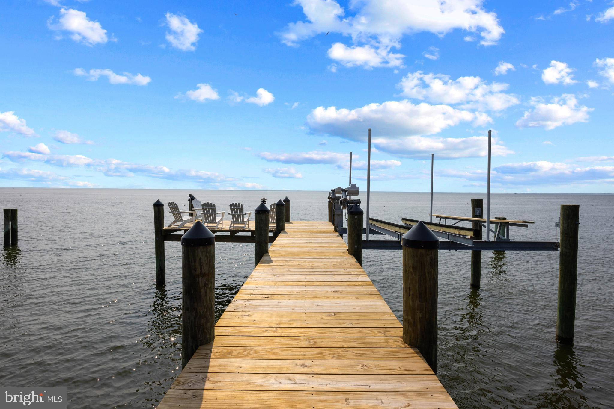 7680 Kent Point Road Stevensville, MD 21666 - Photo 5 of 22 Private pier on the Chesapeake Bay