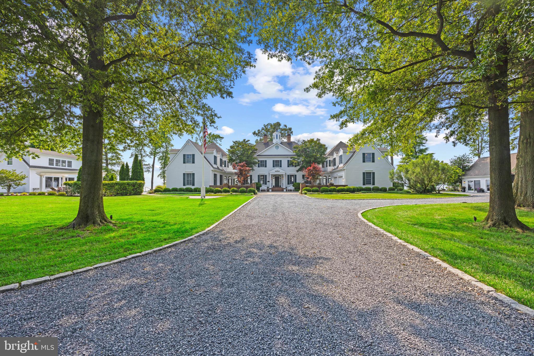 7680 Kent Point Road Stevensville, MD 21666 - Photo 7 of 22 a view of a park with large trees
