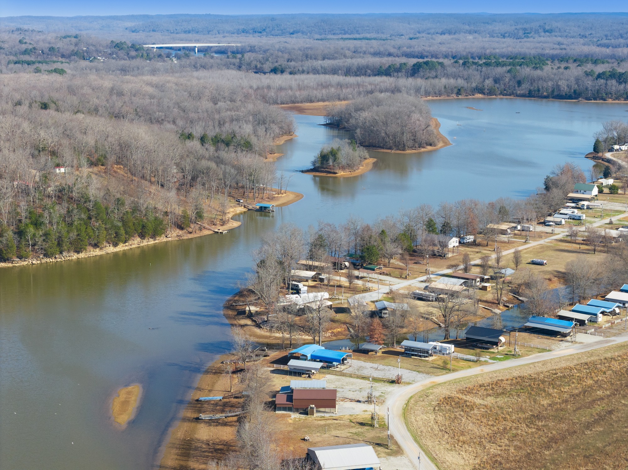 0 Ds Cove Decaturville, TN 38329 - Photo 21 of 60 an aerial view of a house with outdoor space