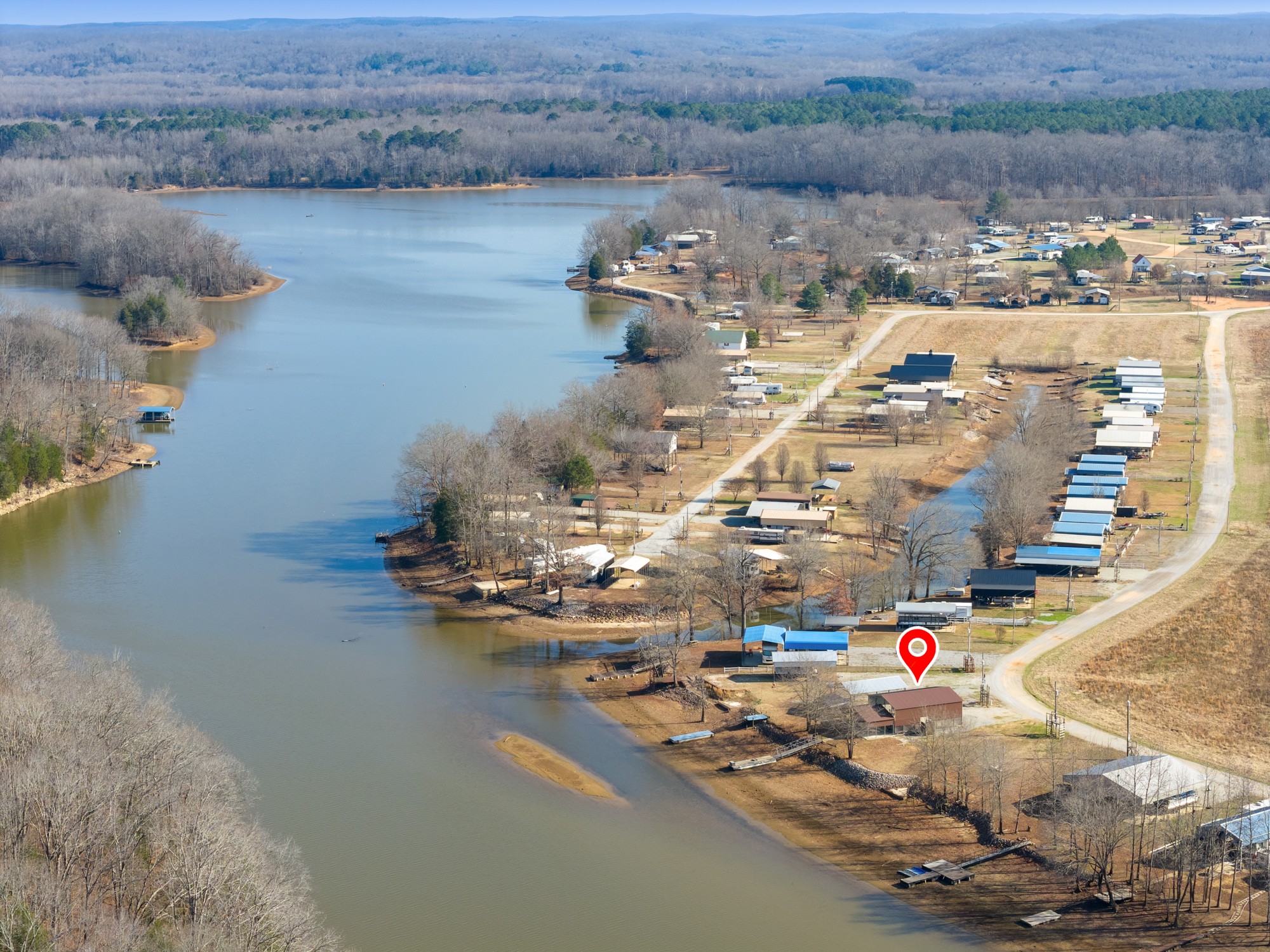 0 Ds Cove Decaturville, TN 38329 - Photo 24 of 60 an aerial view of residential houses with outdoor space