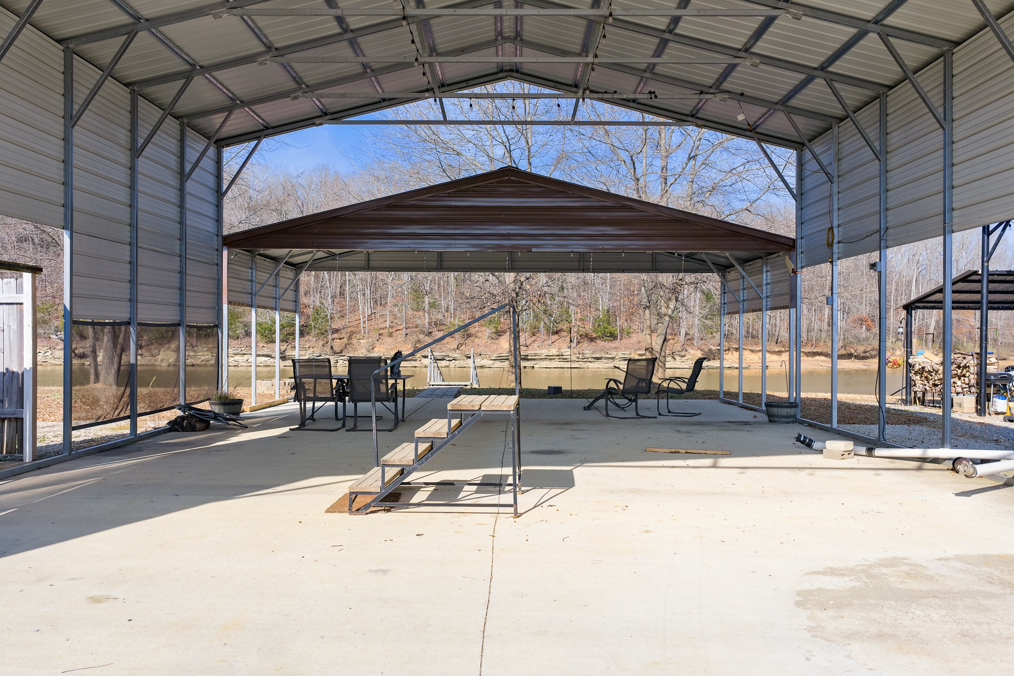 0 Ds Cove Decaturville, TN 38329 - Photo 5 of 60 a view of a gym with a patio