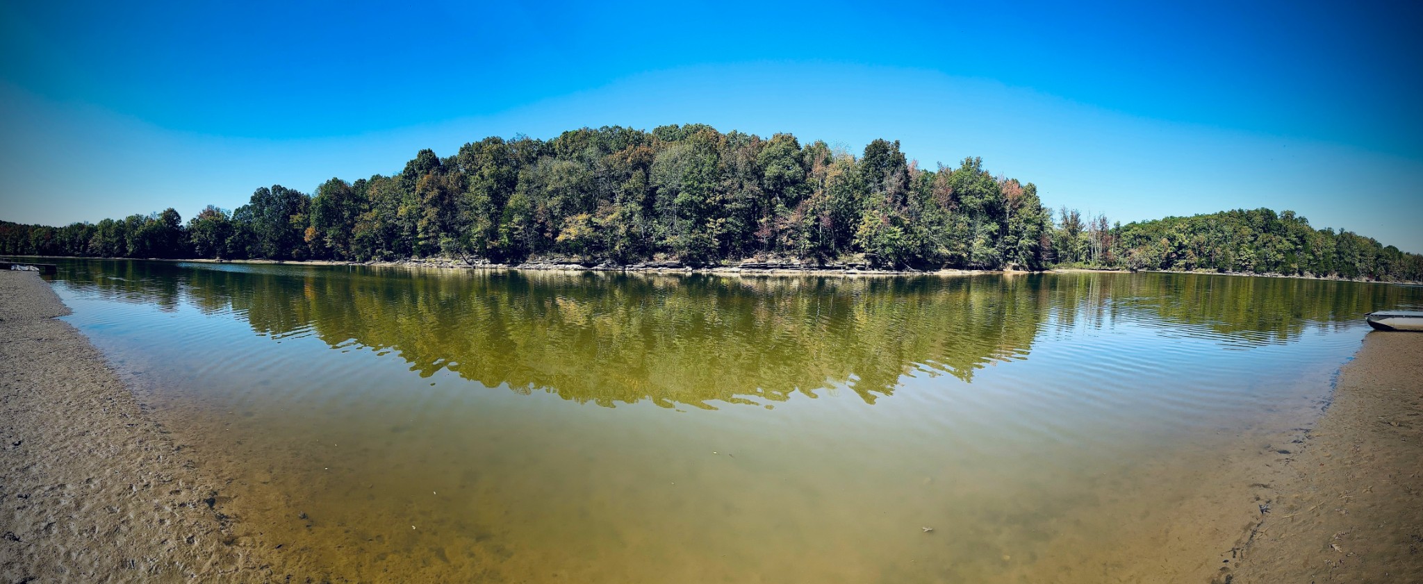0 Ds Cove Decaturville, TN 38329 - Photo 55 of 60 a view of a lake with houses in the back