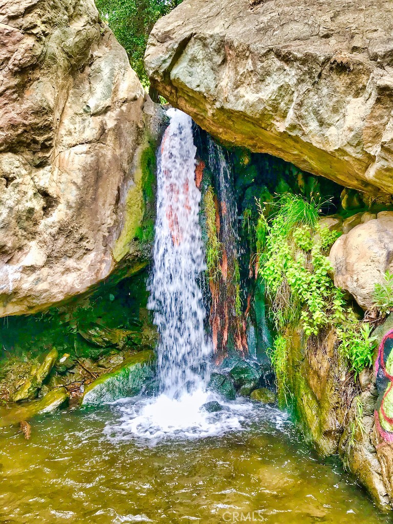 0 Spunky Canyon Road Santa Clarita, CA 91390 - Photo 16 of 20 a view of swimming pool from a lake view