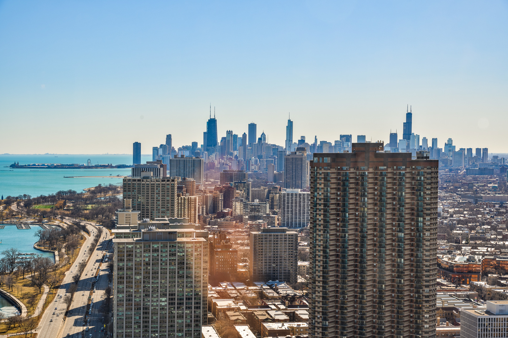 655 West Irving Park Road, Unit 5103 Chicago, IL 60613 - Photo 20 of 30 a view of a city with tall buildings in the background