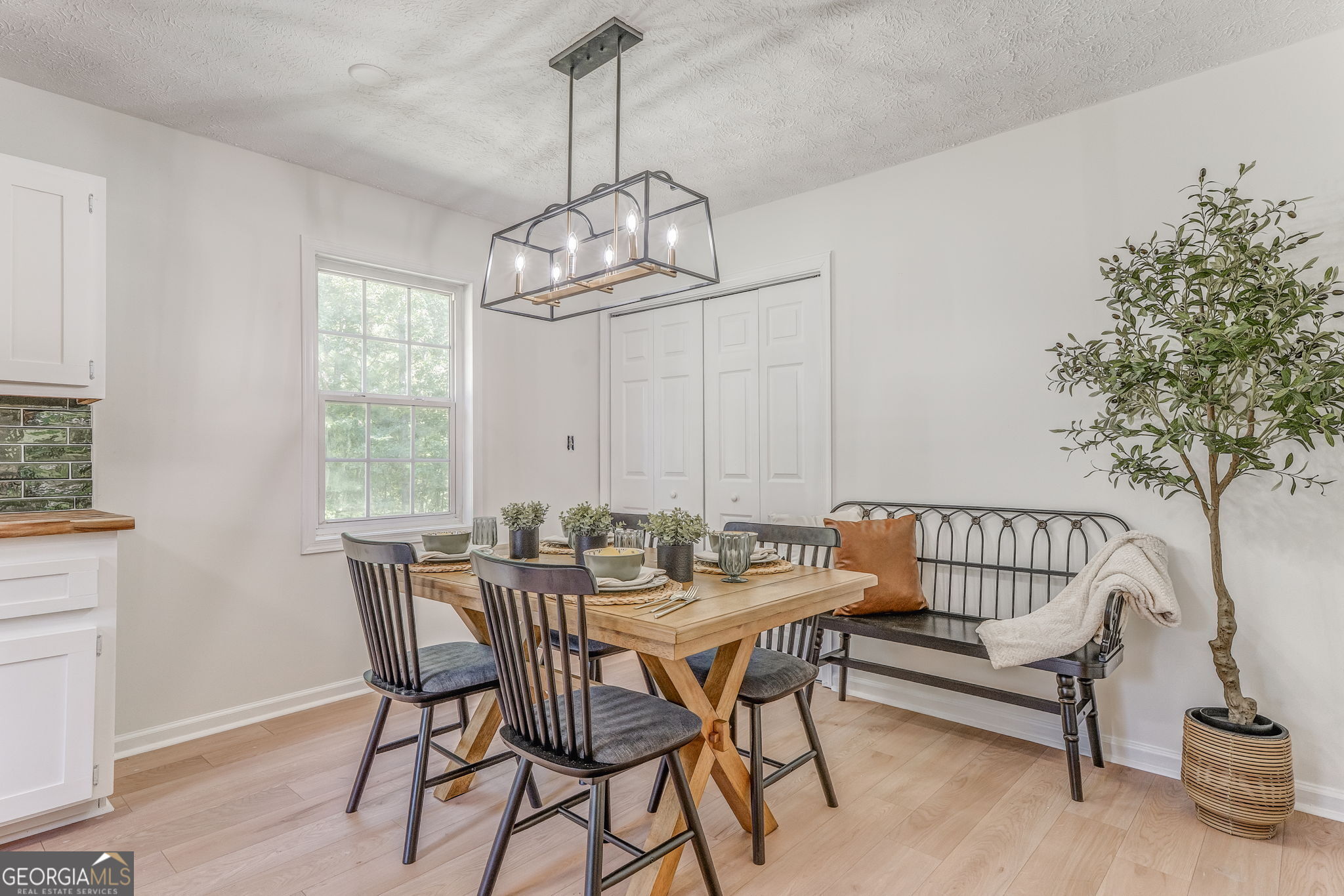 728 Hutto Road Cedartown, GA 30125 - Photo 14 of 40 a view of a dining room with furniture window and outside view