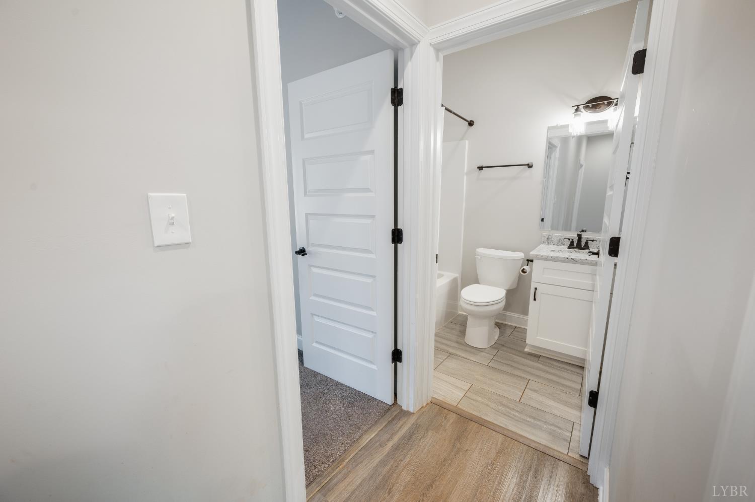 1200 Founding Way Road Bedford, VA 24523 - Photo 24 of 36 a bathroom with a sink and a toilet