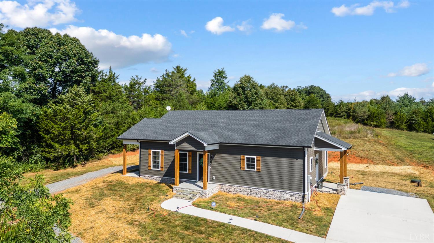 1200 Founding Way Road Bedford, VA 24523 - Photo 3 of 36 a view of house with yard and outdoor space
