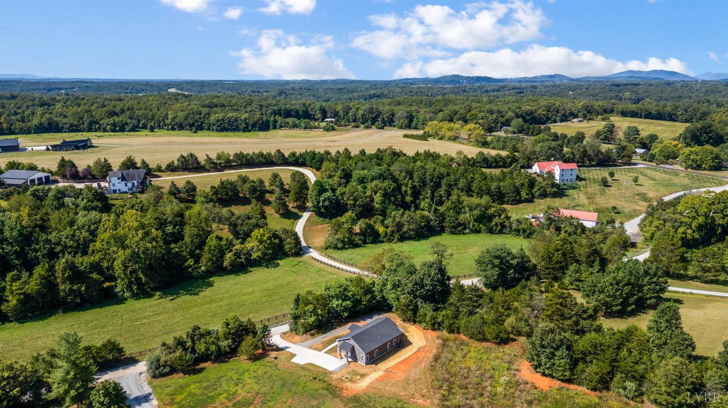 1200 Founding Way Road Bedford, VA 24523 - Photo 33 of 36 a view of a lake with a city