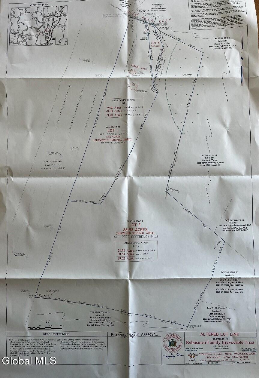 L2 High Rock Road West Coxsackie, NY 12192 - Photo 6 of 6 High Rock Rd Survey