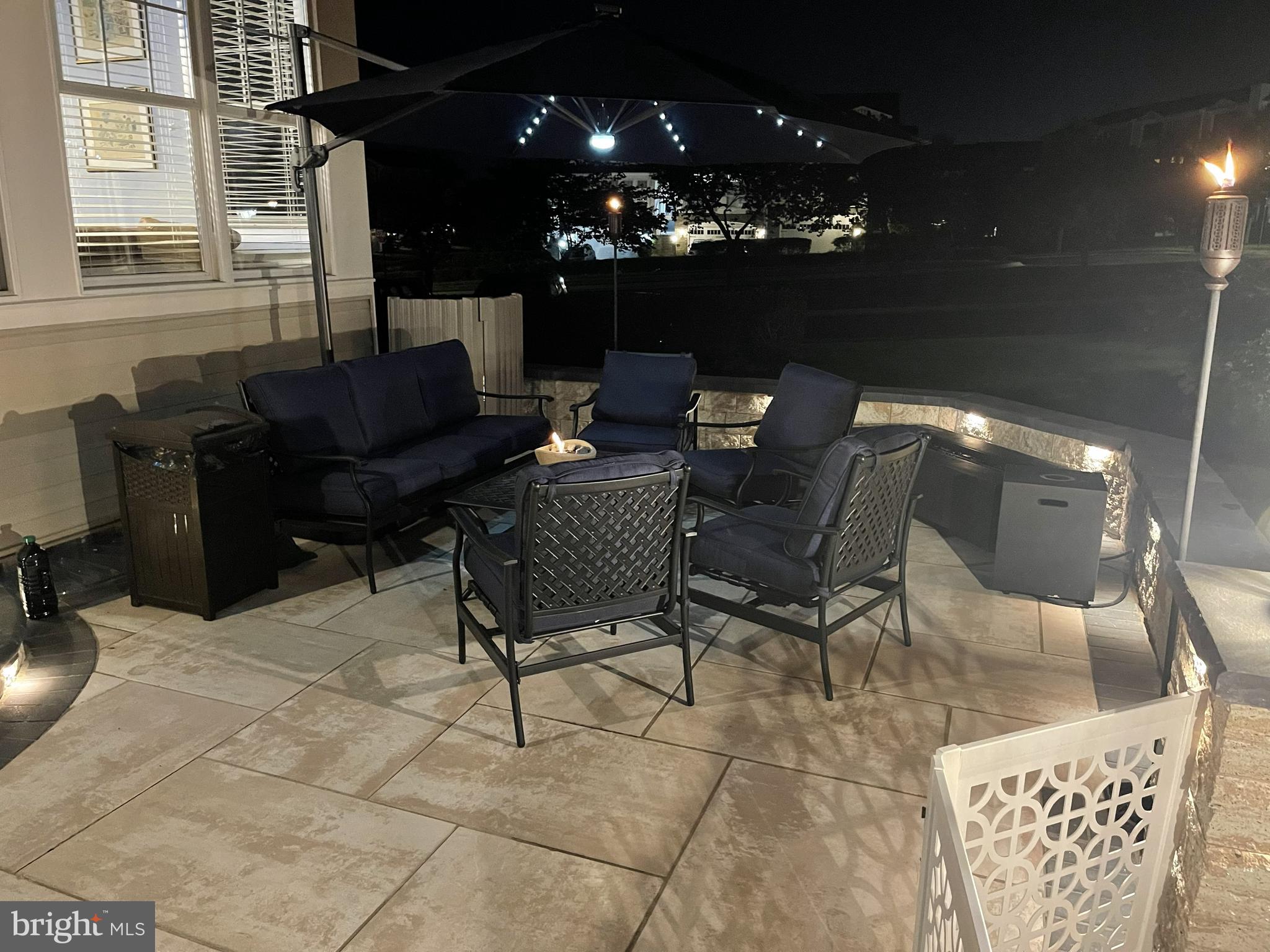 8705 Timber Oak Lane Laurel, MD 20723 - Photo 60 of 60 Patio at night