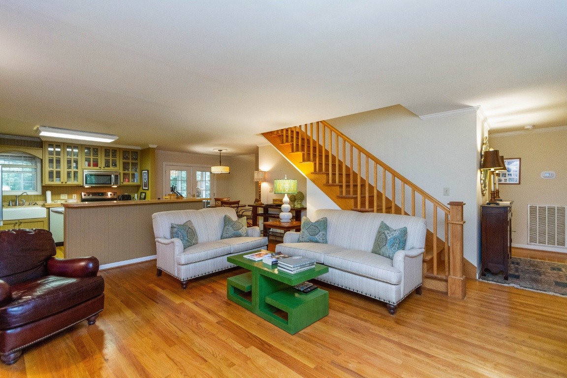 161 Curlicue Road Sewanee, TN 37375 - Photo 42 of 50 a living room with furniture and a wooden floor