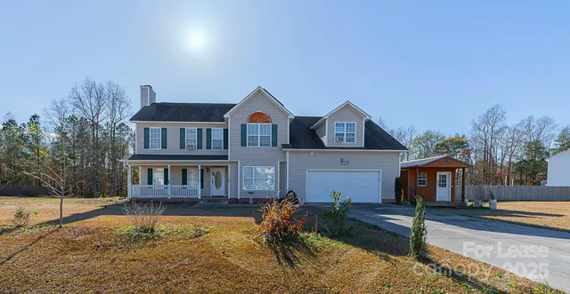 a view of a house with a swimming pool