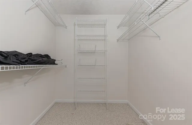 a view of walk in closet