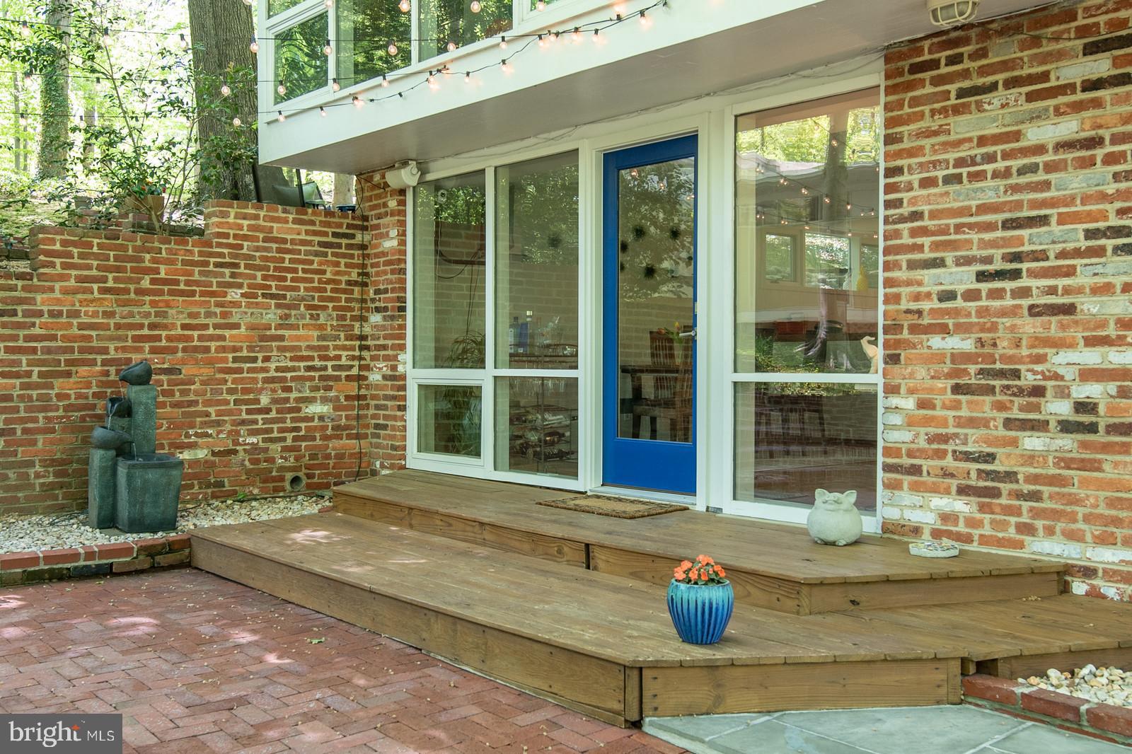 2119 Paul Spring Road Alexandria, VA 22307 - Photo 3 of 32 View of Front Door and Patio