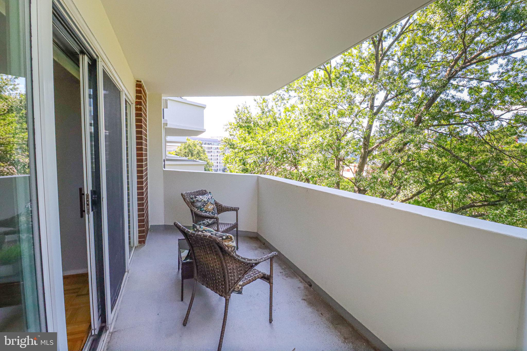 700 7th Street Southwest, Unit 608 Washington, DC 20024 - Photo 4 of 45 a view of balcony with furniture