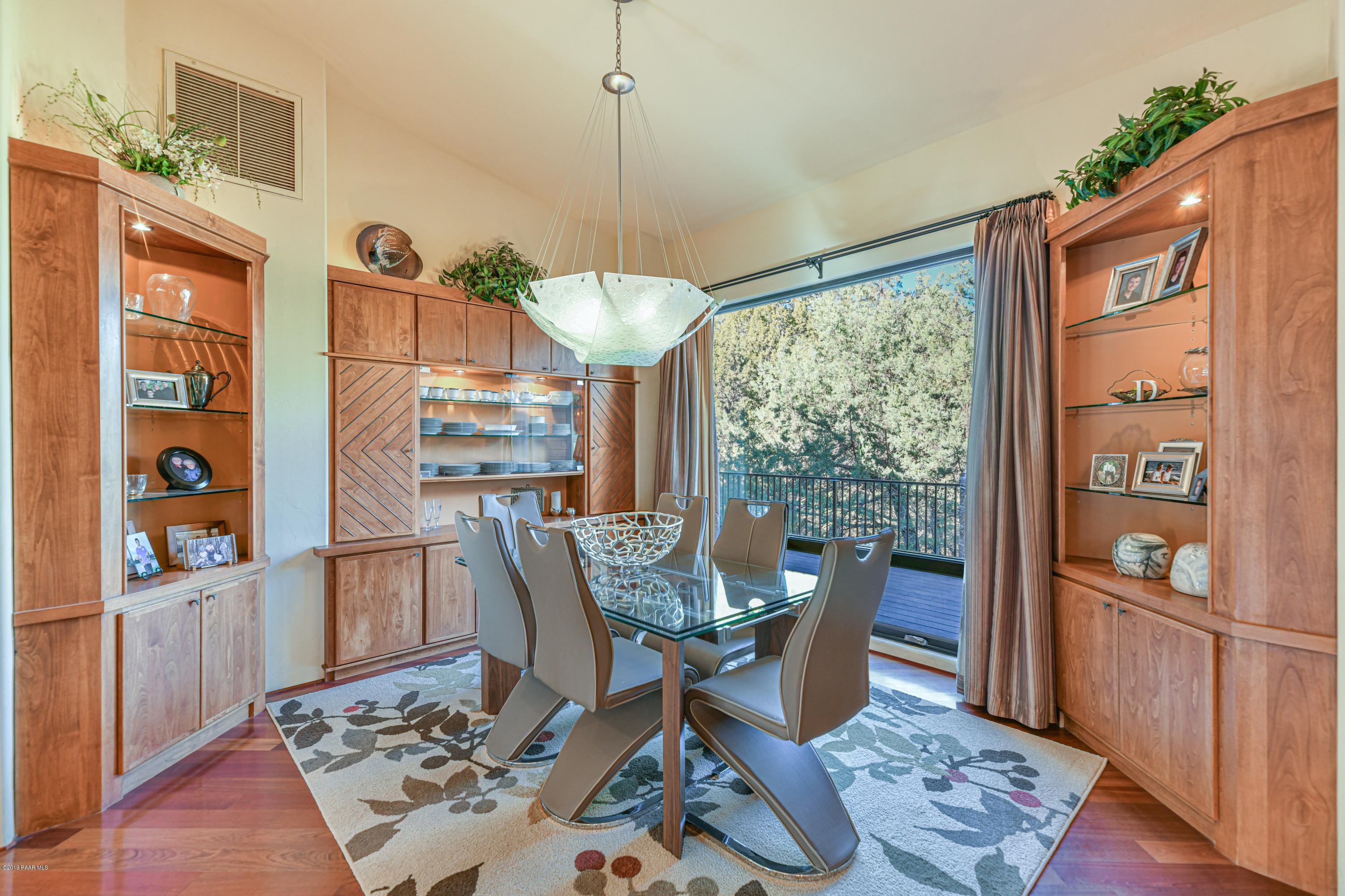 1980 Idylwild Road Prescott, AZ 86305 - Photo 13 of 76 Formal dining with custom built-ins