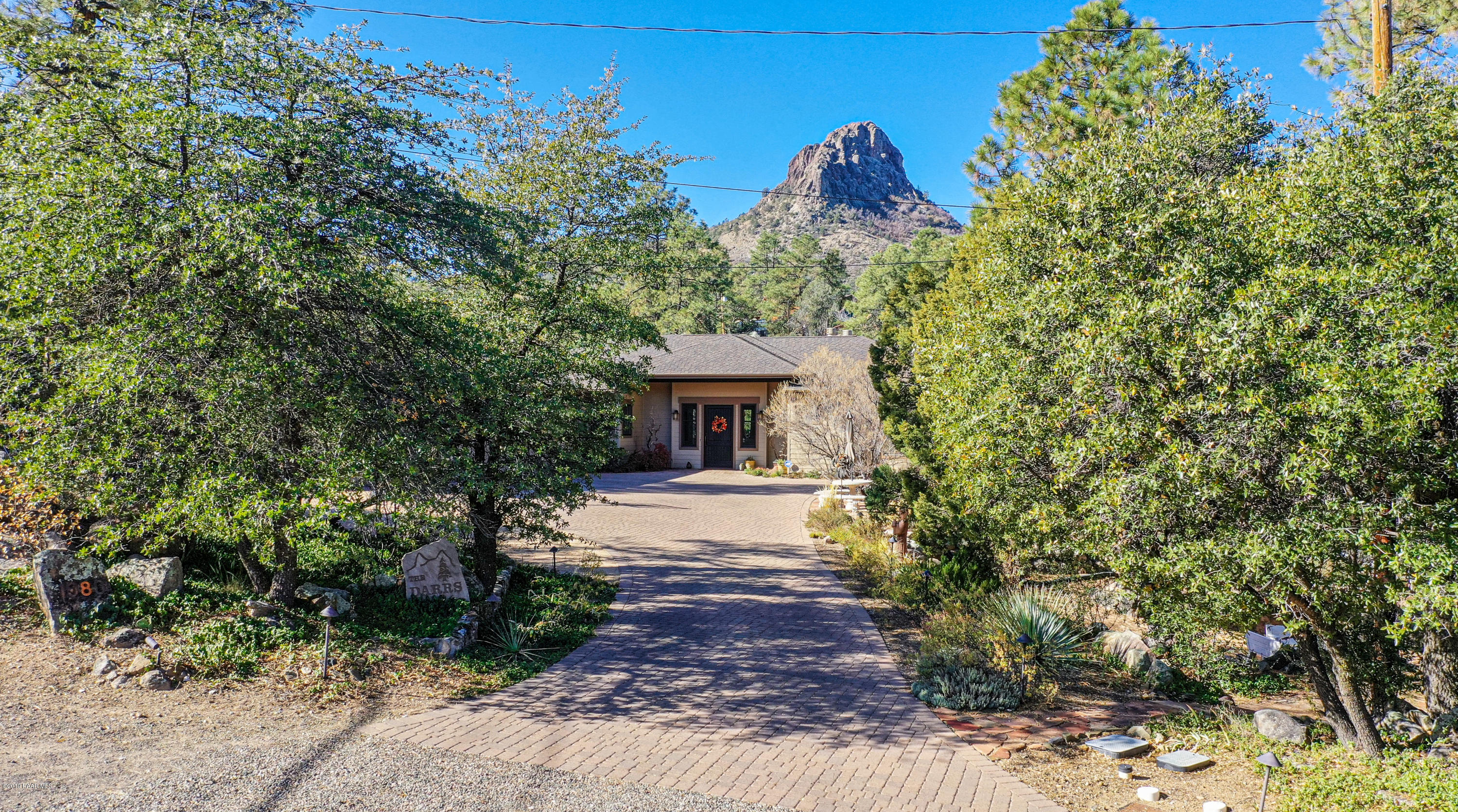 1980 Idylwild Road Prescott, AZ 86305 - Photo 3 of 76 Set back for privacy