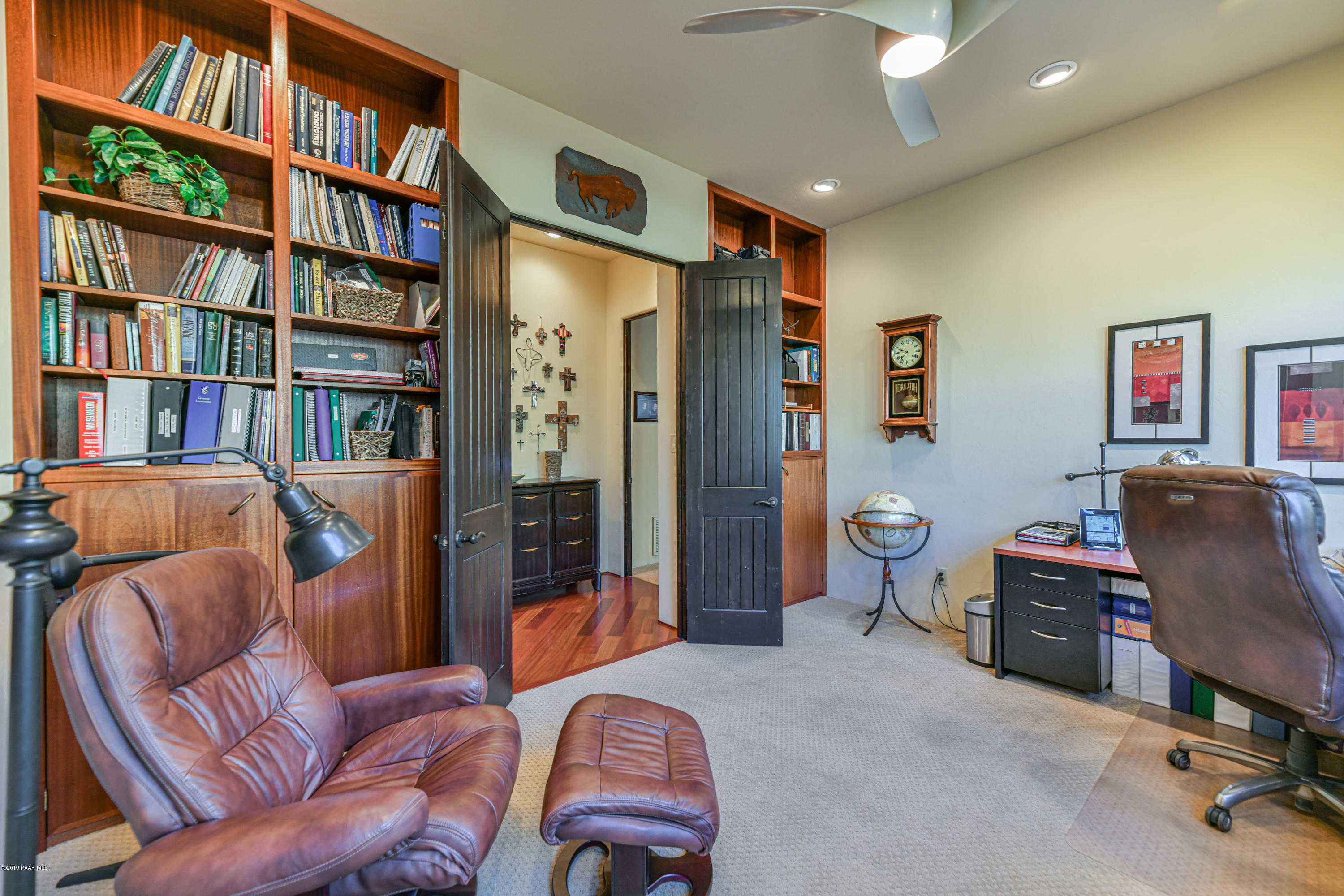 1980 Idylwild Road Prescott, AZ 86305 - Photo 32 of 76 Sitting room office in owner's suite