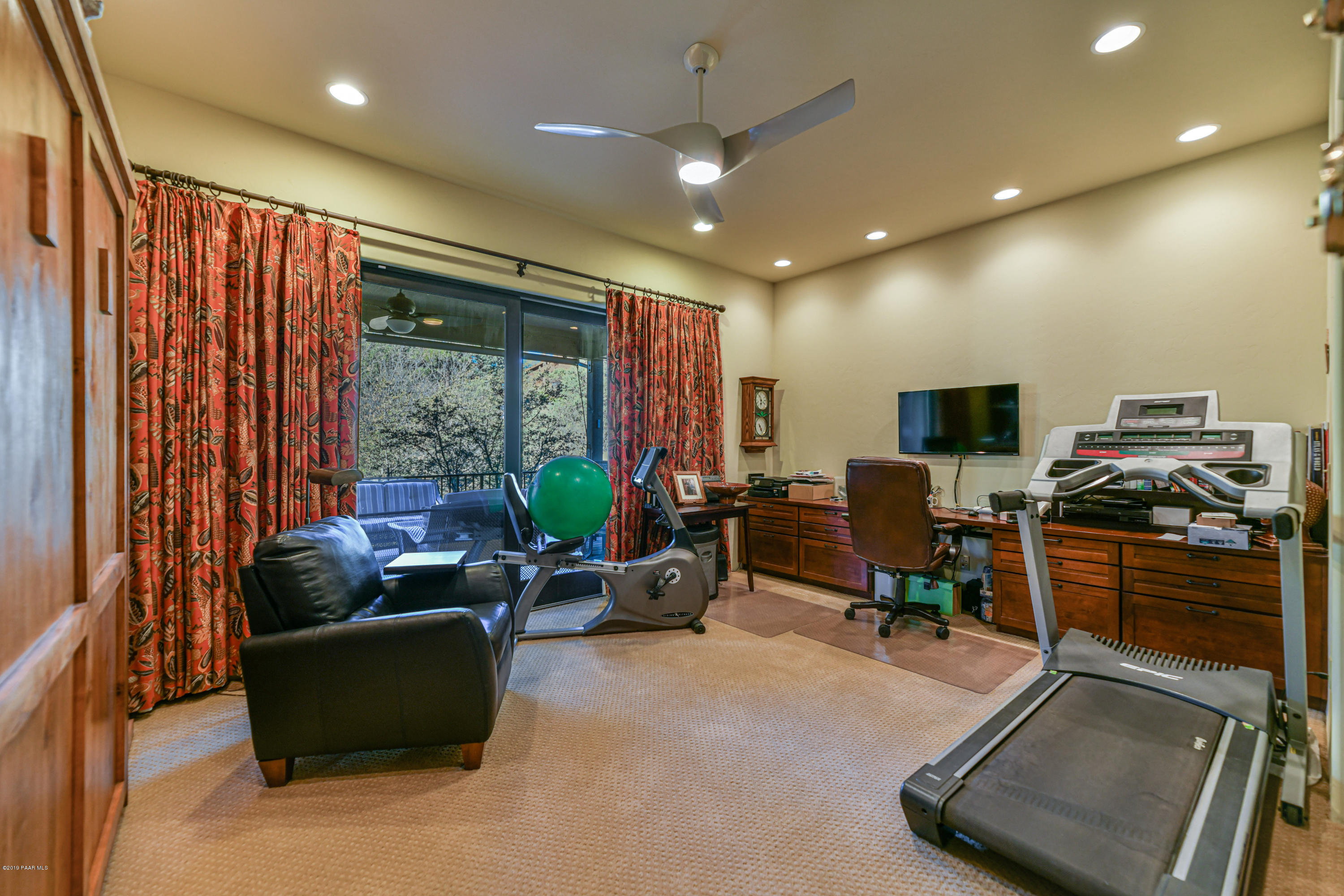 1980 Idylwild Road Prescott, AZ 86305 - Photo 35 of 76 Guest room or gym