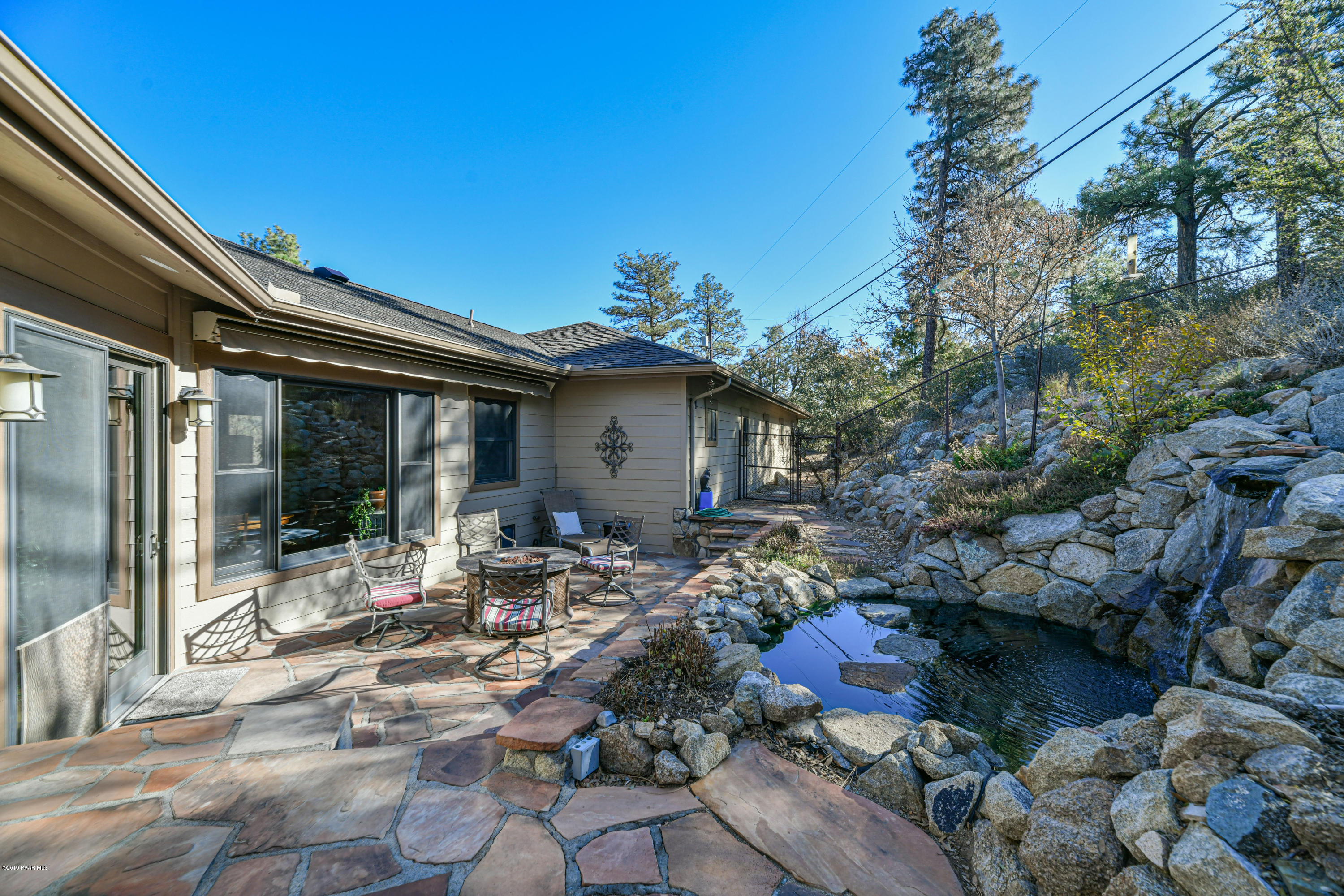 1980 Idylwild Road Prescott, AZ 86305 - Photo 66 of 76 Peaceful water feature
