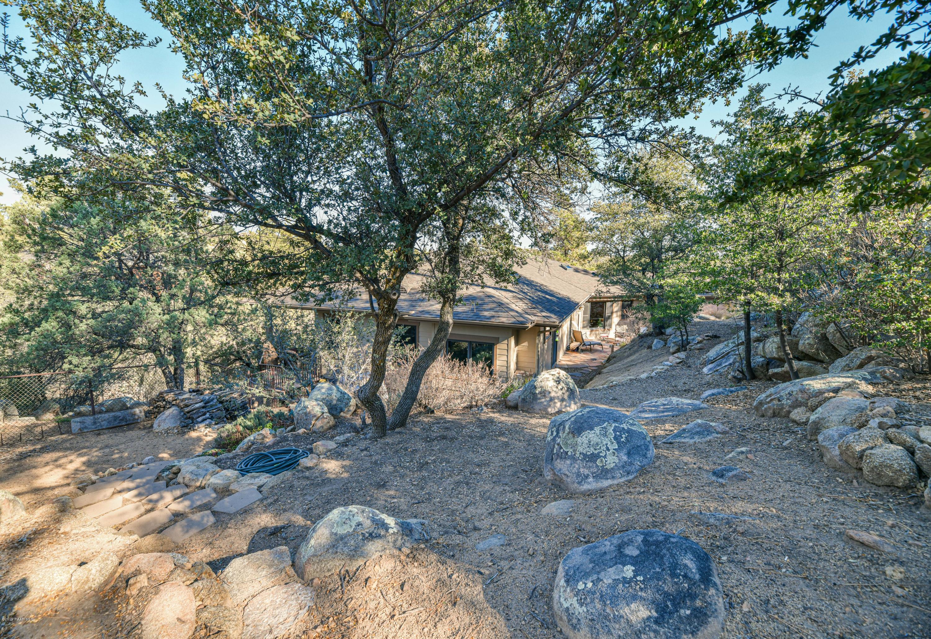 1980 Idylwild Road Prescott, AZ 86305 - Photo 69 of 76 Pathway to RV garage