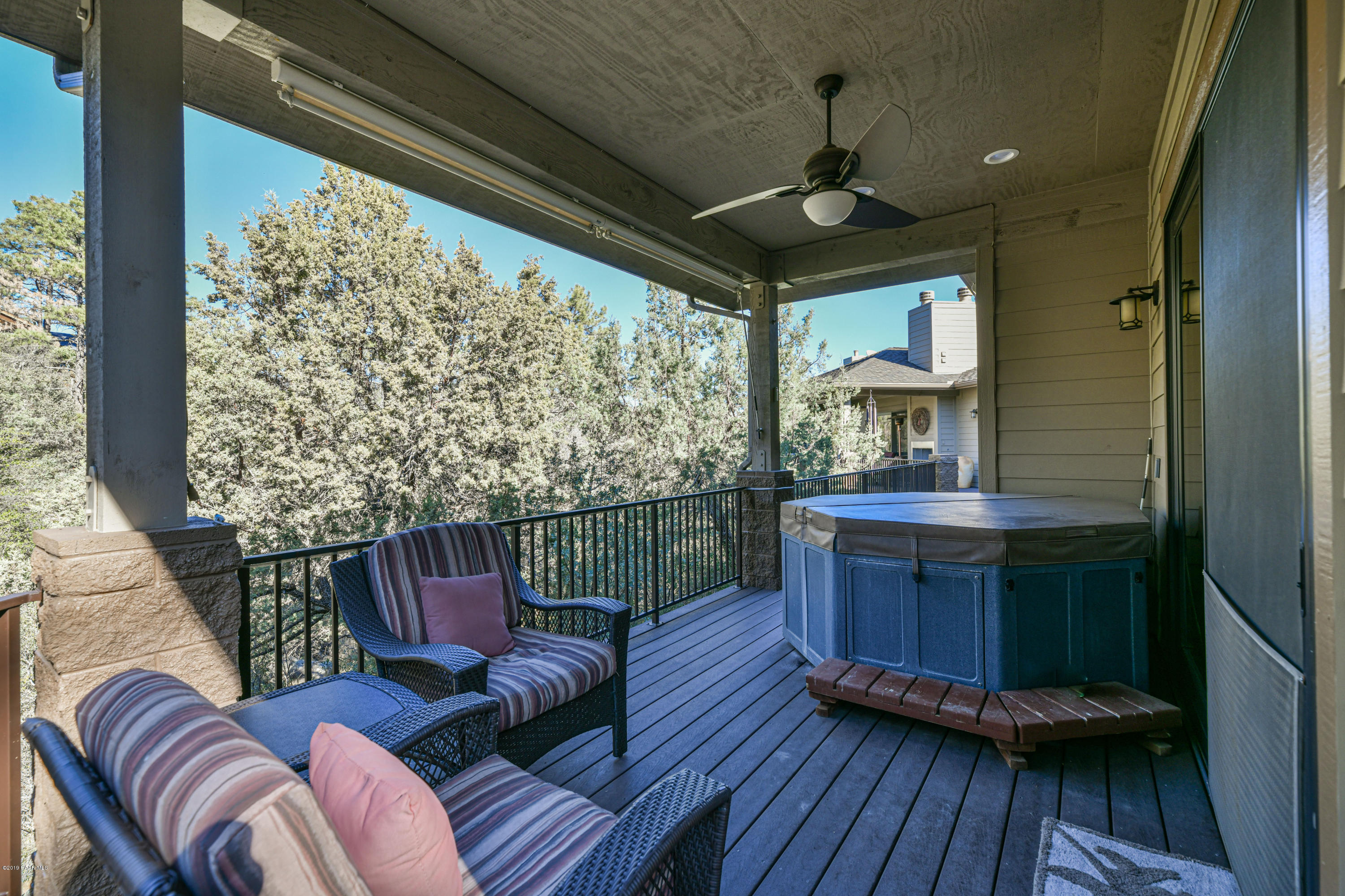 1980 Idylwild Road Prescott, AZ 86305 - Photo 71 of 76 Deck off owner's suite