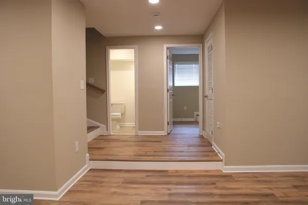 a view of wooden floor