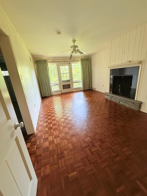231 Fairview Road Pittsburgh, PA 15238 - Photo 18 of 29 a view of an empty room with a fireplace and a window