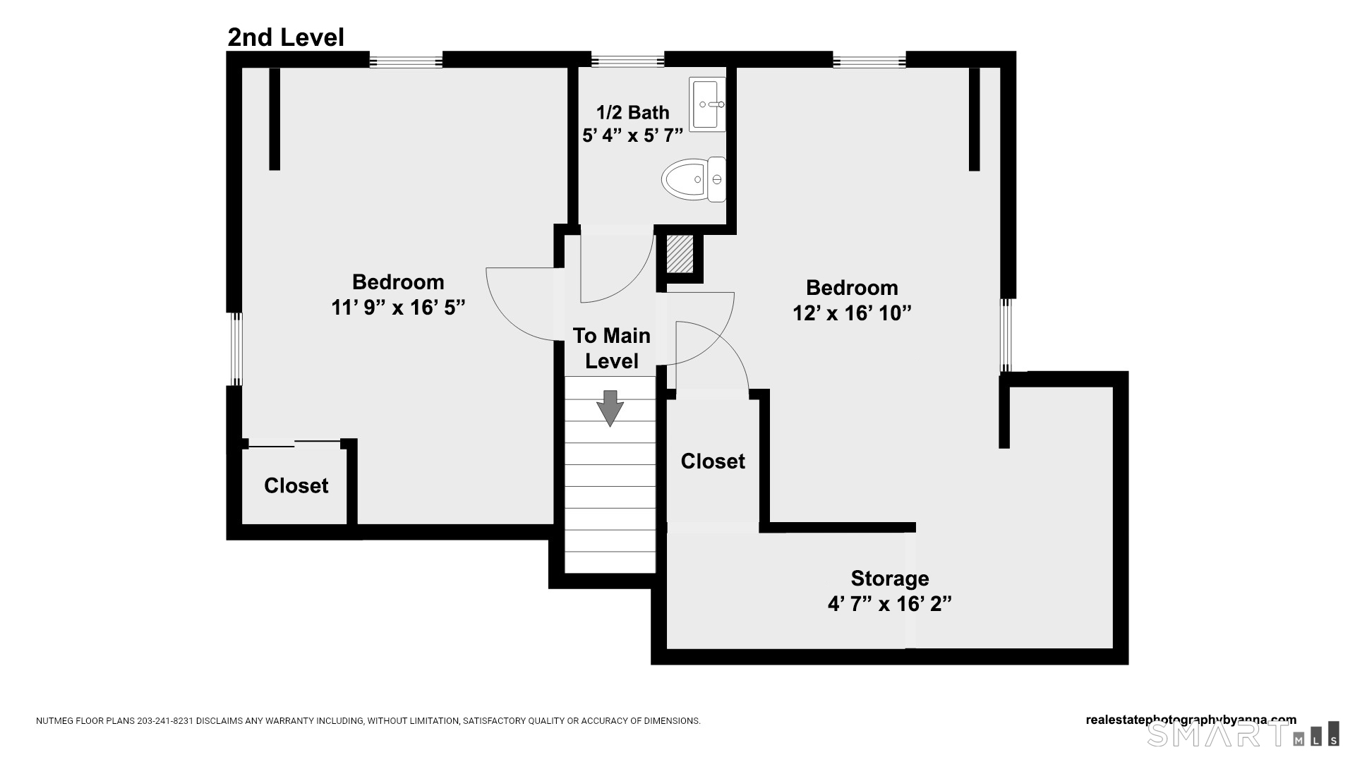 2082 Stratfield Road Fairfield, CT 06825 - Photo 35 of 36 Upper Level Floor Plan