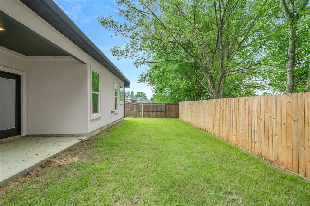 1868 Meadowview Canton, TX 75103 - Photo 39 of 40 a view of backyard with green space