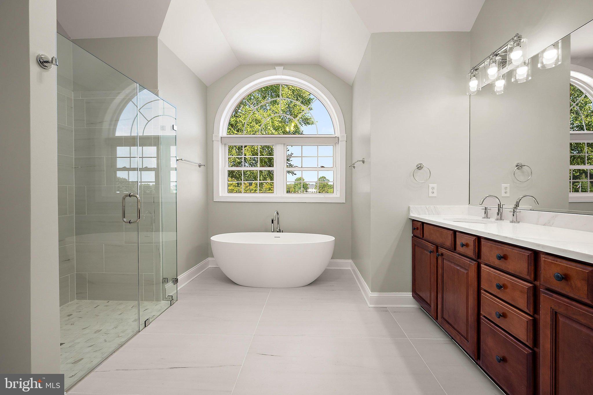 3431 Redden Ferry Road Eden, MD 21822 - Photo 20 of 38 Soaking Tub, Custom Shower and Dual Sink Vanity