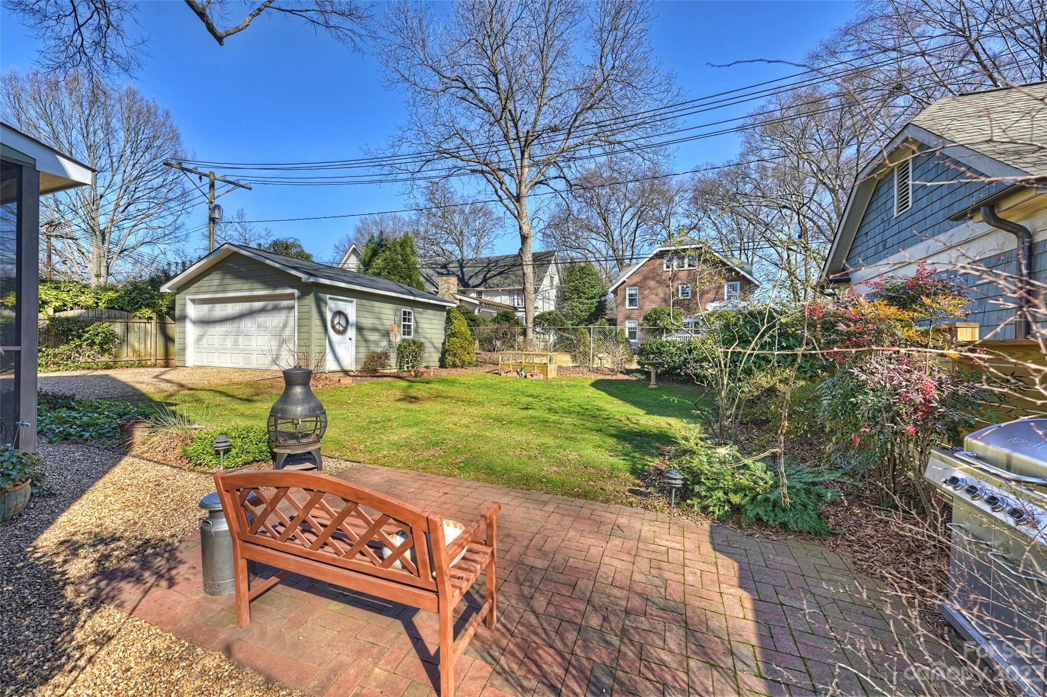 711 Romany Road Charlotte, NC 28203 - Photo 27 of 28 a view of a house with a yard