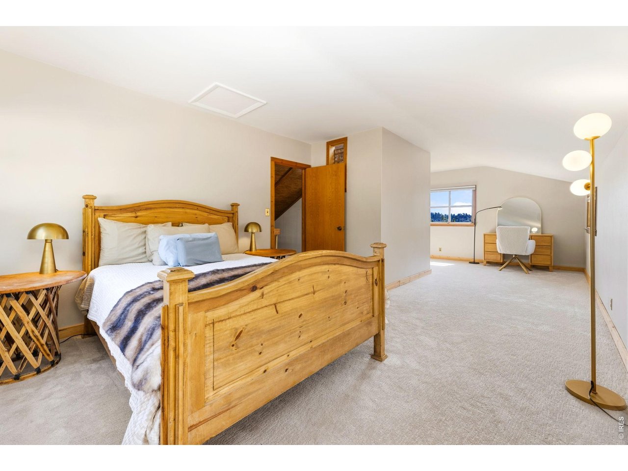 128 Elk Road Lyons, CO 80540 - Photo 27 of 50 Upstairs bedroom with extra space for office, workout area, or quiet reading space
