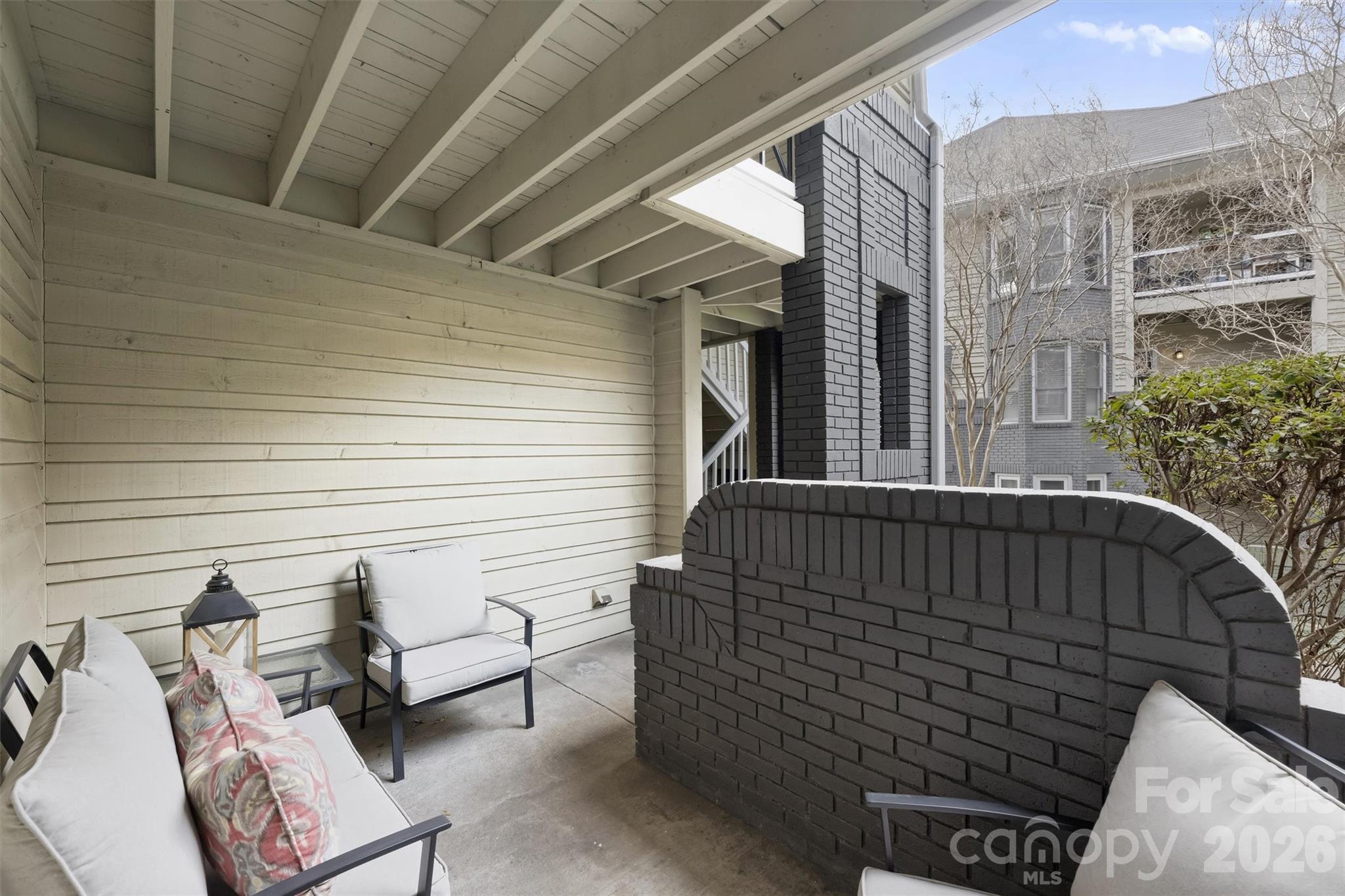 607 Queens Road Charlotte, NC 28207 - Photo 4 of 26 a view of outdoor space with seating area