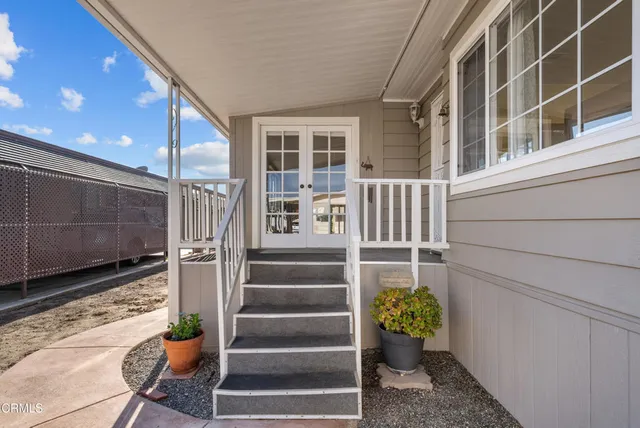 a view of outdoor seating space