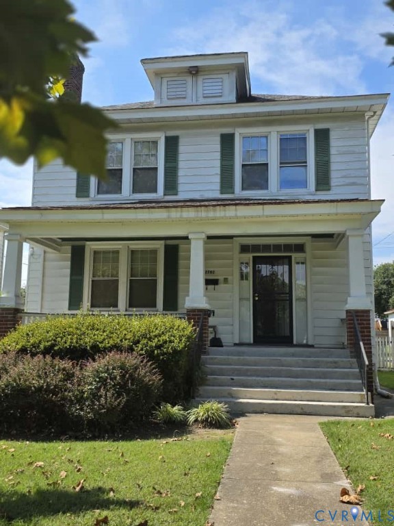 2702 Seminary Avenue Richmond, VA 23220 - Photo 1 of 29 Traditional style home with covered porch