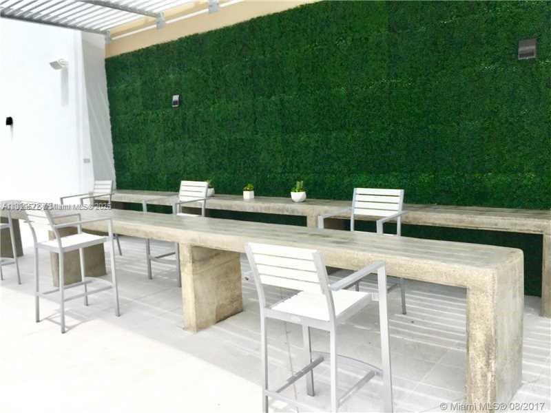 1010 Southwest 2nd Avenue, Unit 1105 Miami, FL 33130 - Photo 8 of 25 a view of an chairs and tables in the back yard