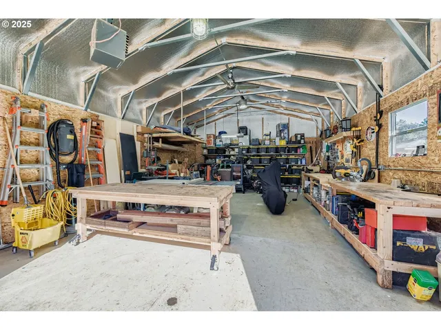 a view of storage and utility room