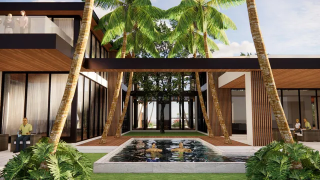 a view of a living room