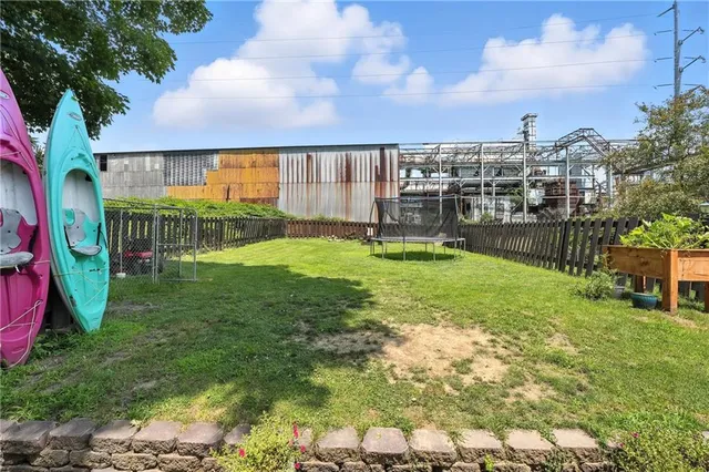 a view of building with garden