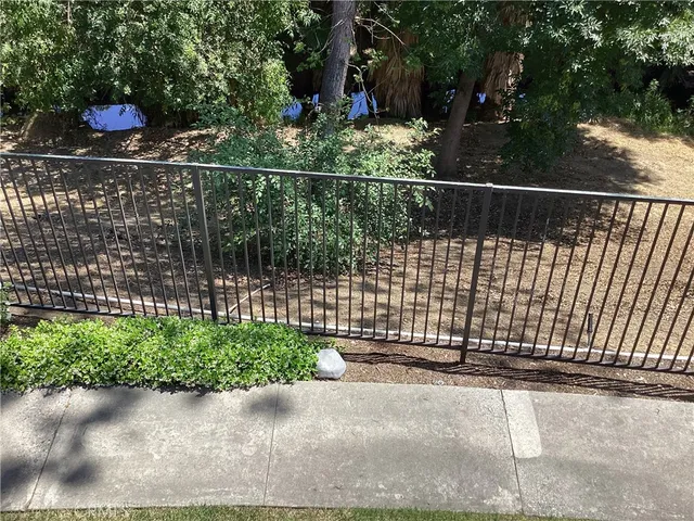 a view of outdoor space with seating area